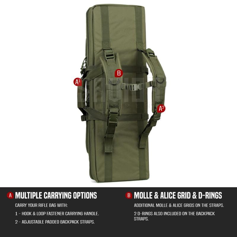 Camo American Classic Double Case | 4 Sizes | SFT2 Tactical