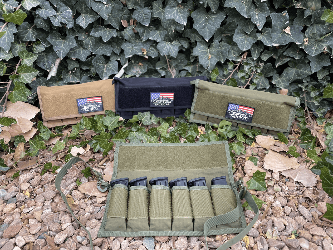 Tactical Magazine Storage Pouch | MOLLE Pistol Mag Holder
