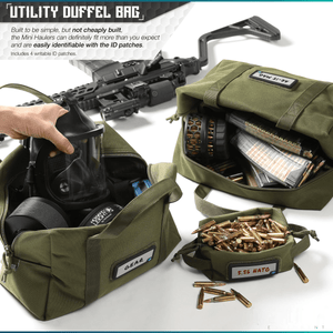 Mini Hauler Duffel Bag - 2 Pack