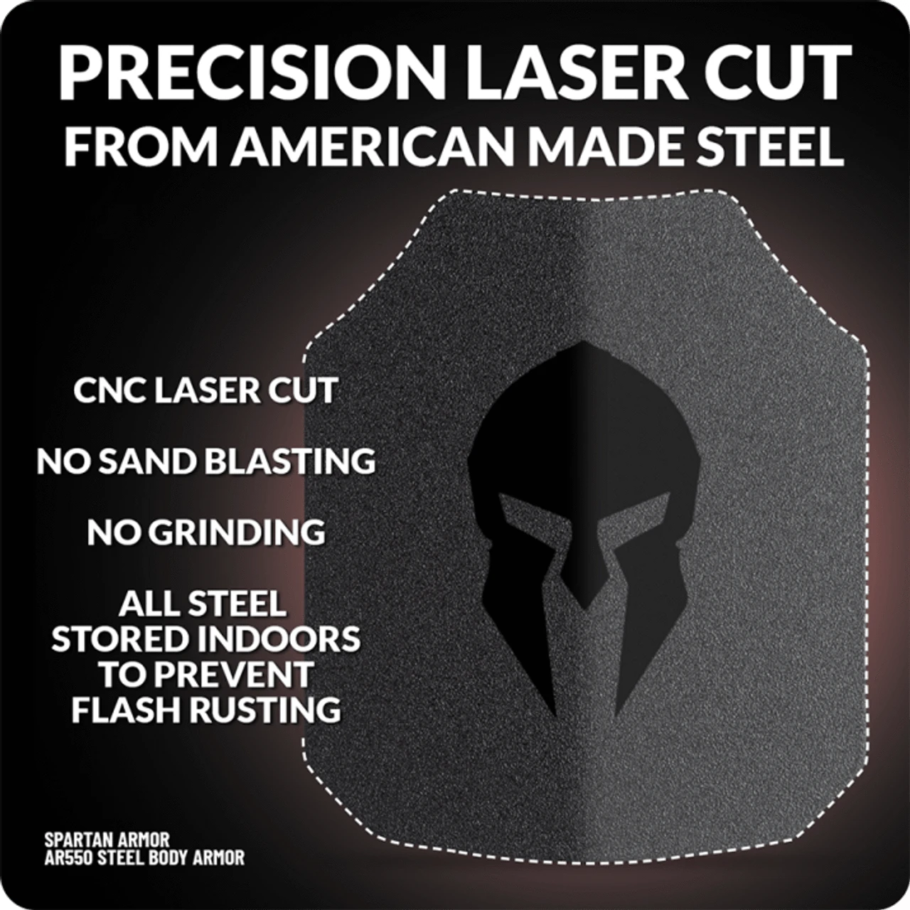 Spartan Level III+ AR550 Steel Body Armor Package