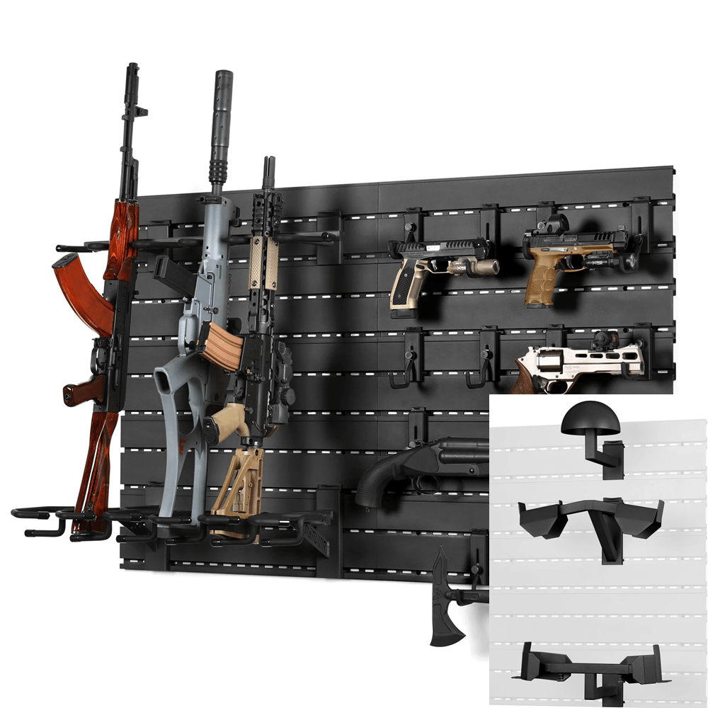 Build Your Wall Rack | Custom Gun Wall & Firearm Display Package | SFT2 ...
