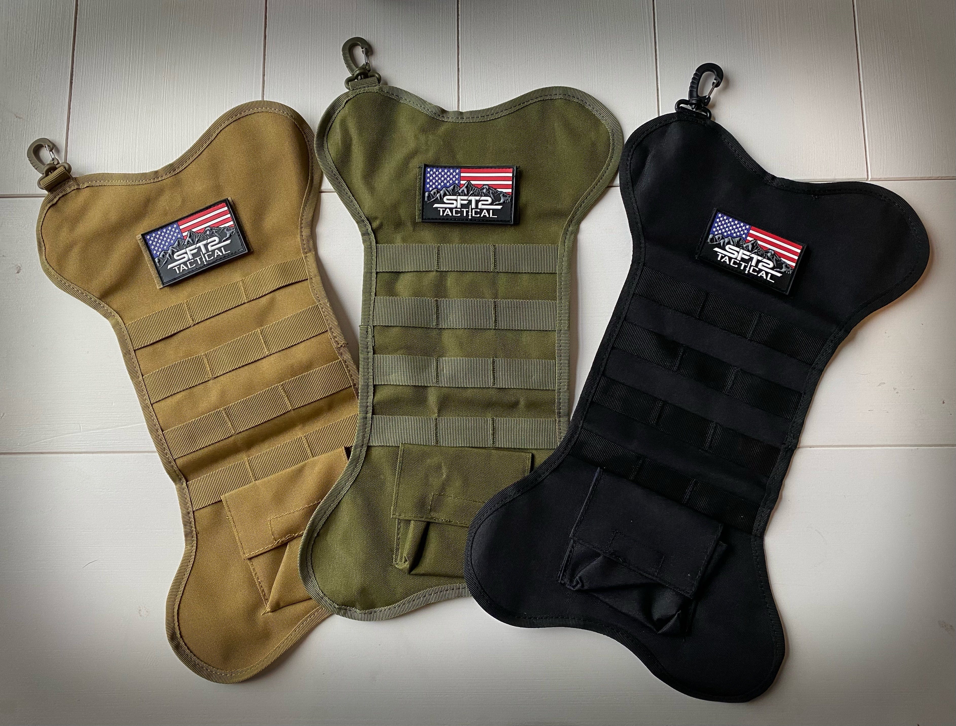 Dog Bone Tactical Christmas Stocking