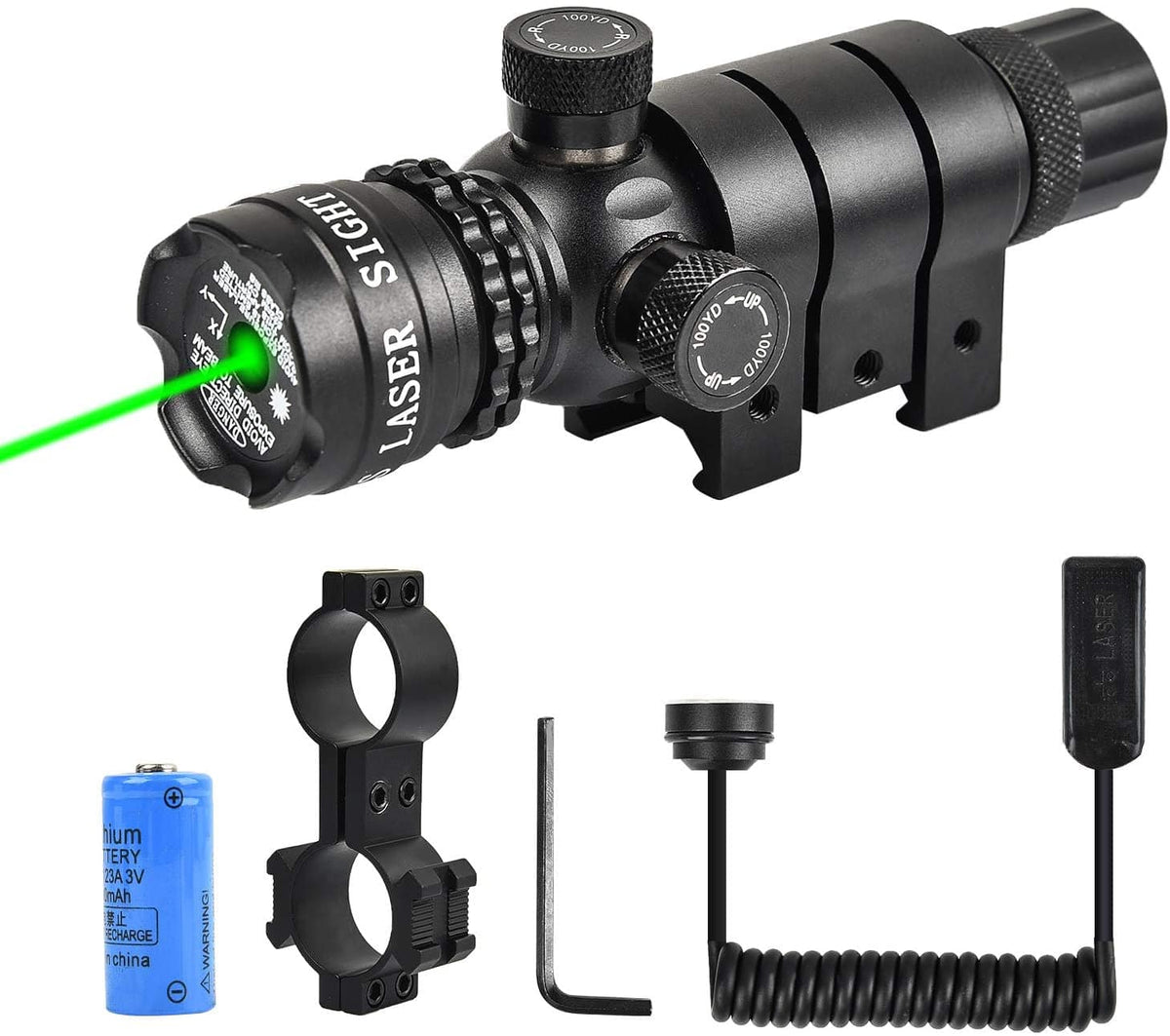 Green/Red Laser with 20mm Mount and Pressure Switch – SFT2 Tactical