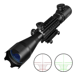 TAC-2: 4 Piece 4-16x50 Illuminated Reticle Scope Package
