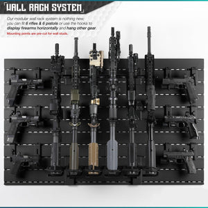 Wall Rack System - 10 Panel and Attachments
