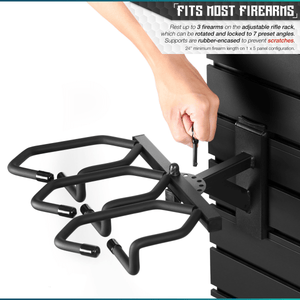 Wall Rack System - 5 Panel and Attachments