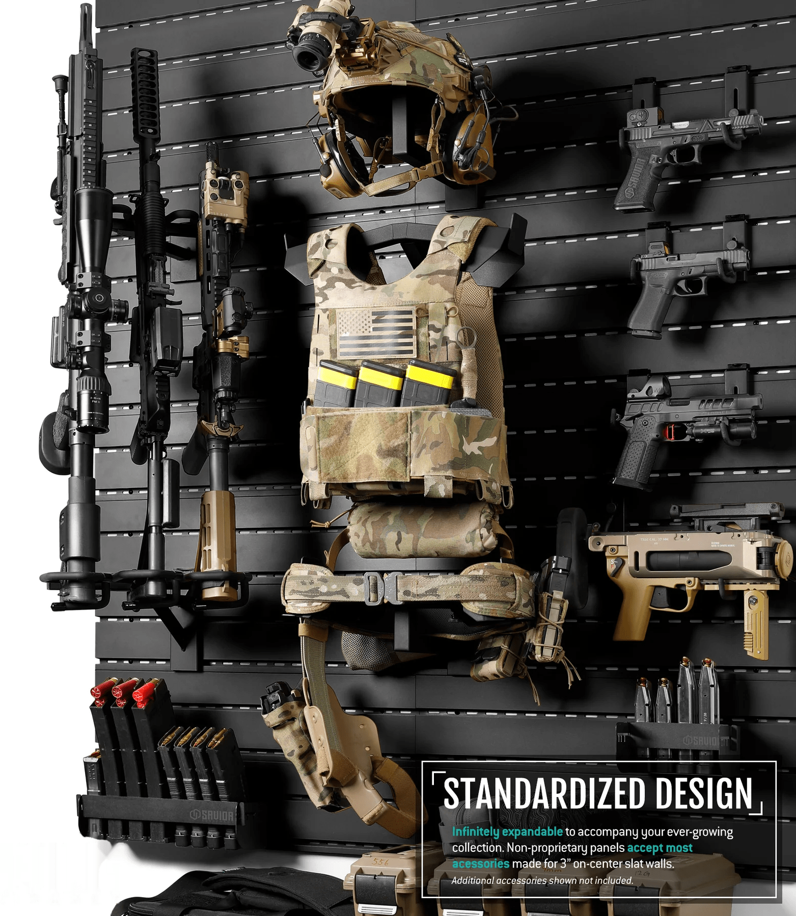 Wall Rack System - Belt Rack - SFT2 Tactical