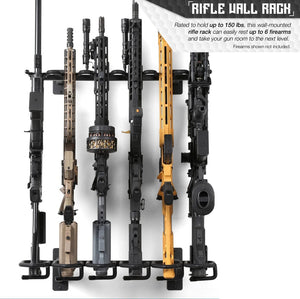 6 Rifle Wall Rack