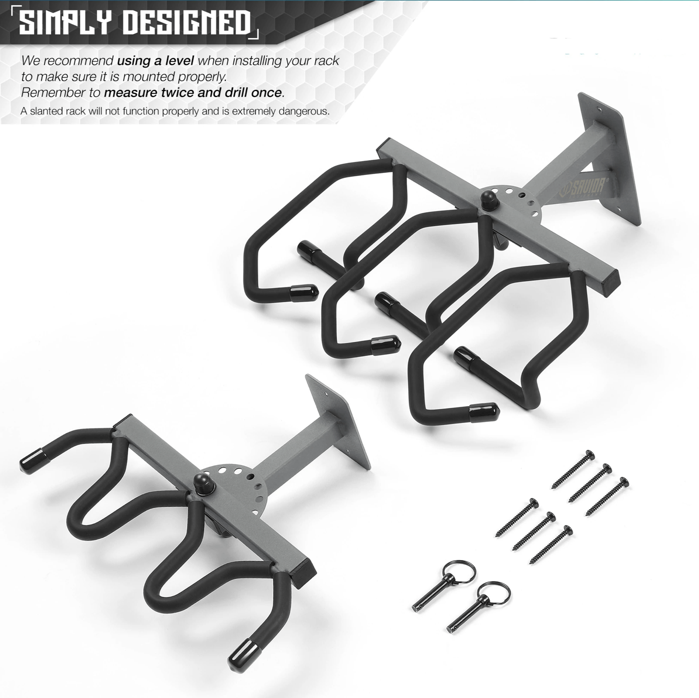 3 Slot Adjustable Wall Rack - SFT2 Tactical