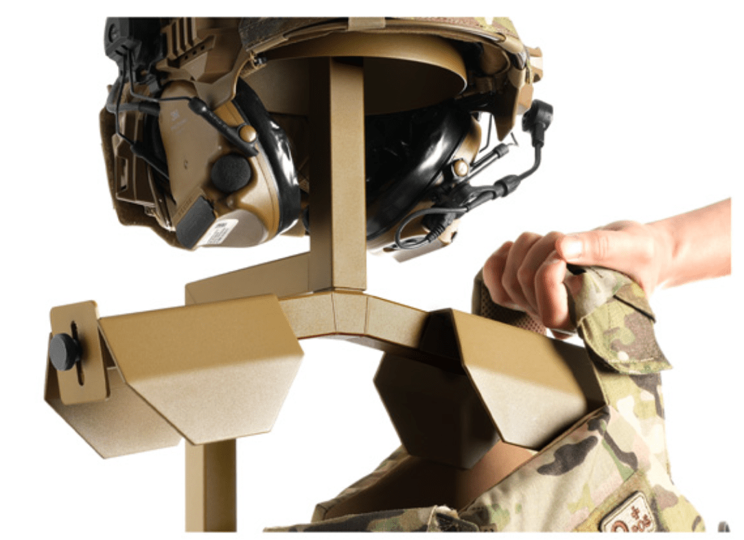 Tactical Gear Stand Gen 2 | Plate Carrier & Rifle Display | SFT2 Tactical