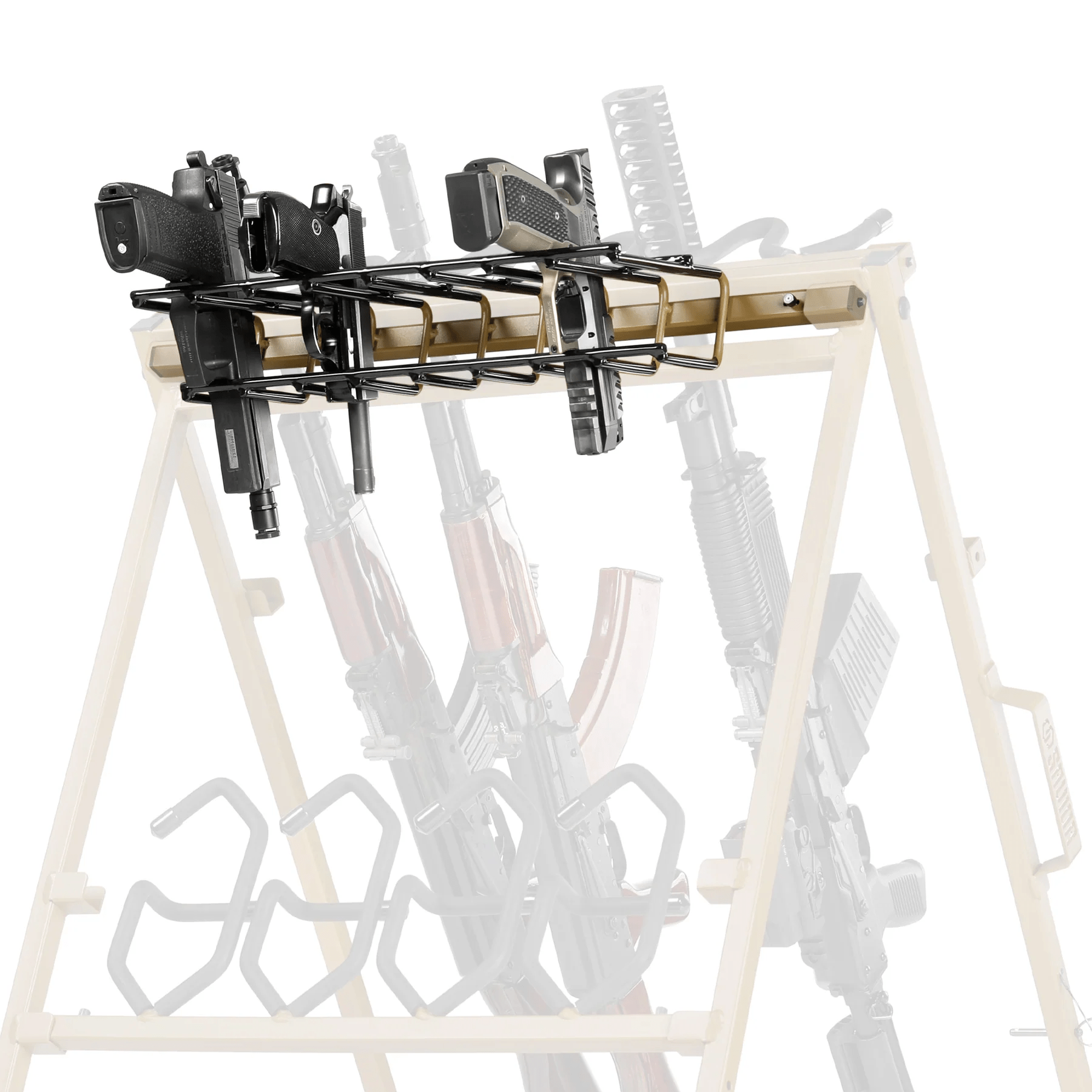 Pistol Rack Attachment for Shorty Rack of 9