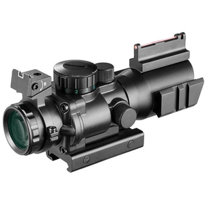 Compact 4x32 Scope with Fiber Optic Front Sight