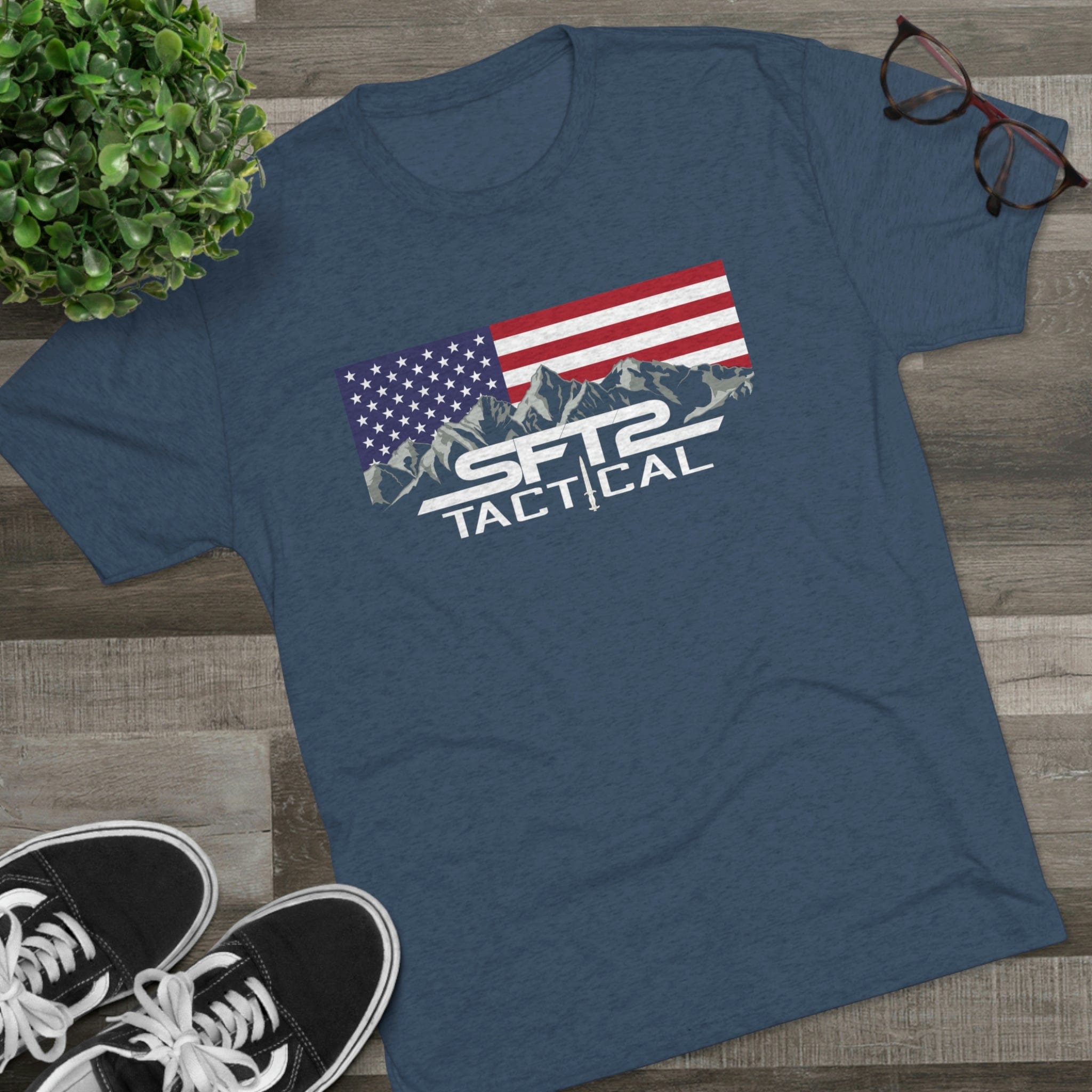 America's Favorite Logo Tri-Blend Crew Tee