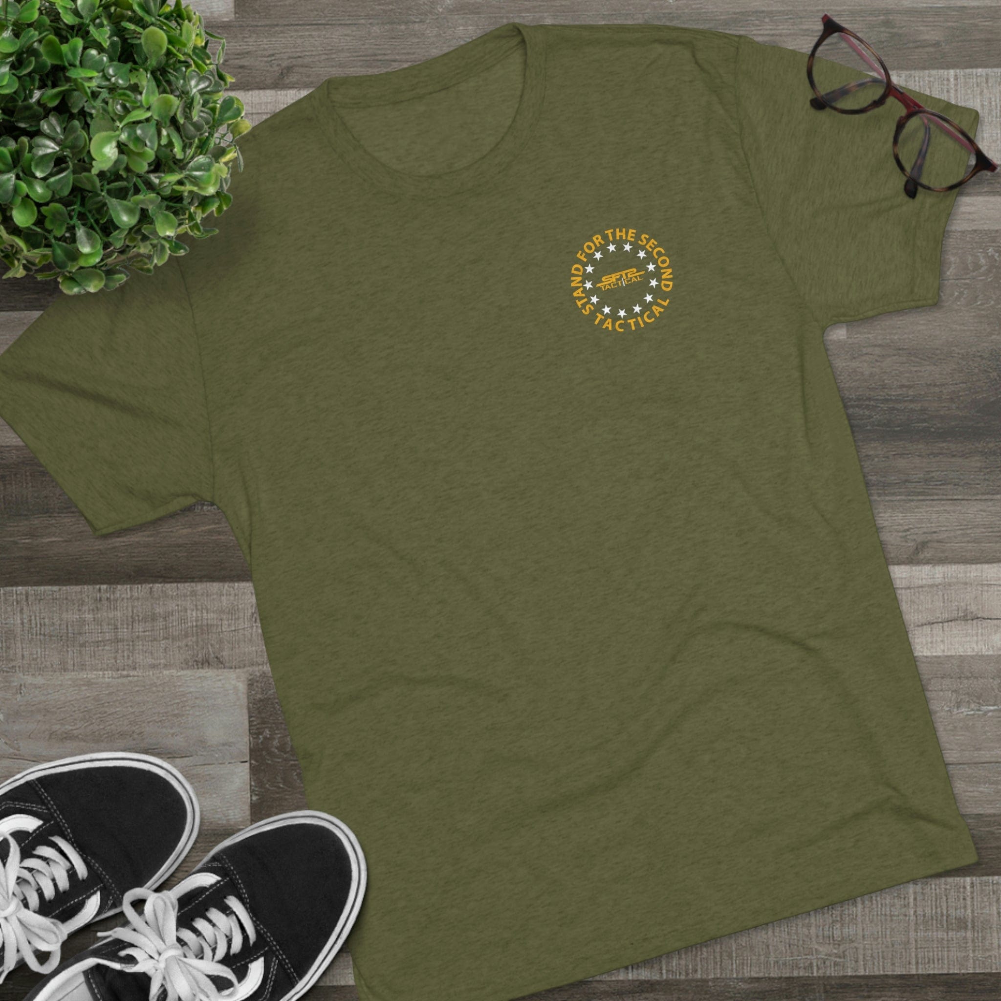 Don't Tread On Me Tri-Blend Crew Tee