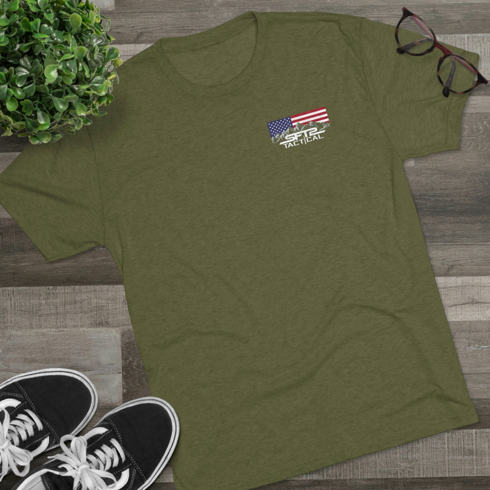 Over My Dead Body -  Tri-Blend Crew Tee