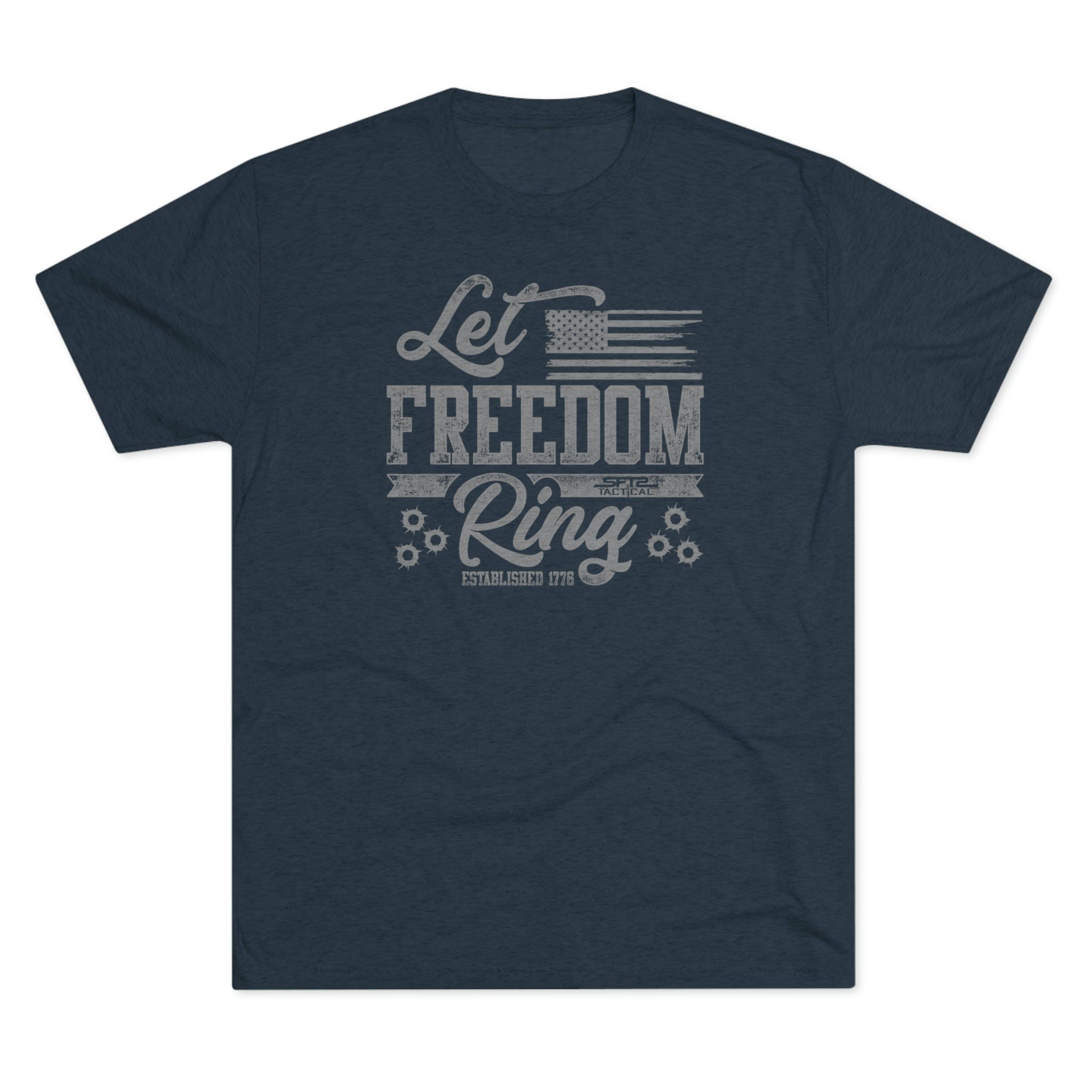Let Freedom Ring - Tri-Blend Crew Tee